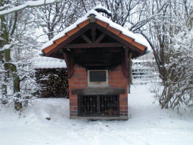 Winterzeit: Brotbackofen